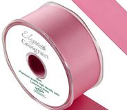 Eleganza Premium Grosgrain Ribbon 38mm x 20m Classic Pink No.07 - Ribbons